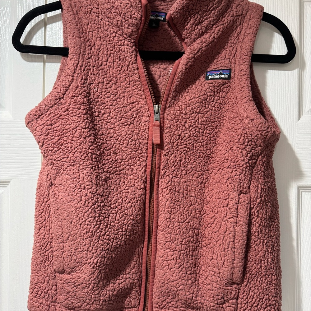 Patagonia Dusty Rose Fleece Vest